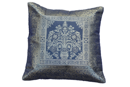 Brocade Silk decorative throw pillow case-5