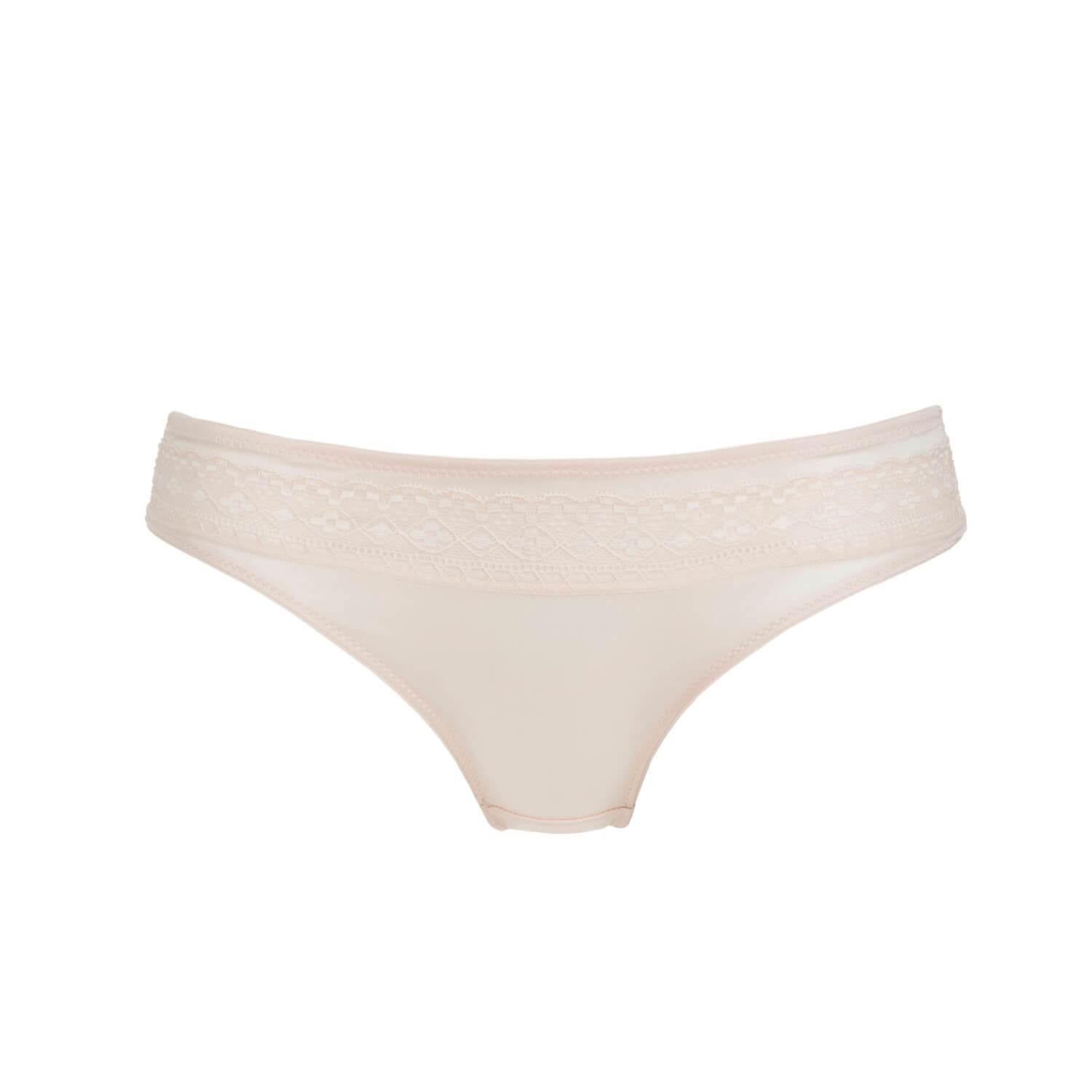 Champagne - Silk & Organic Cotton Brief-0