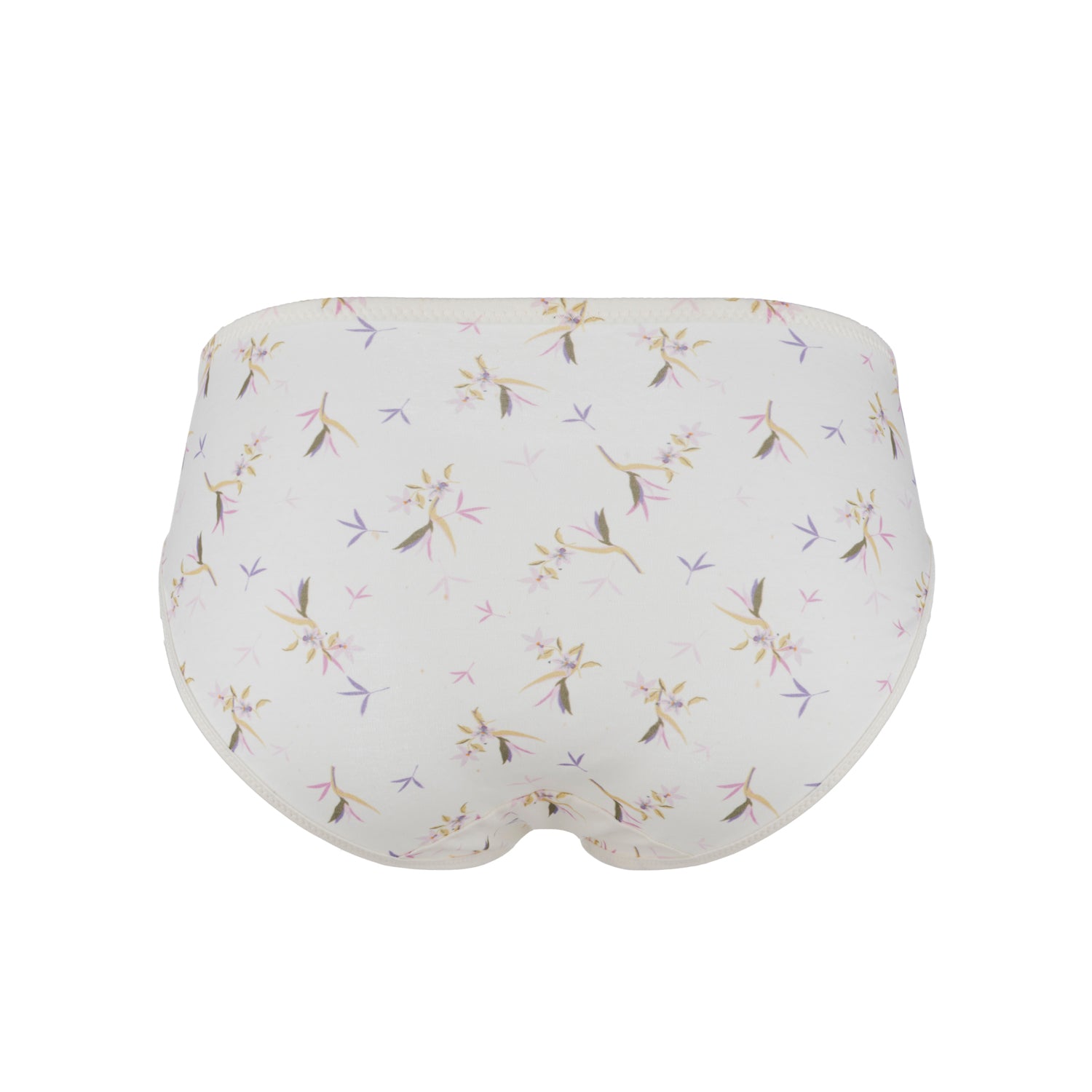 Ditsy Floral - Silk & Organic Cotton Brief-1