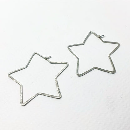 Star Hoops - Size Large