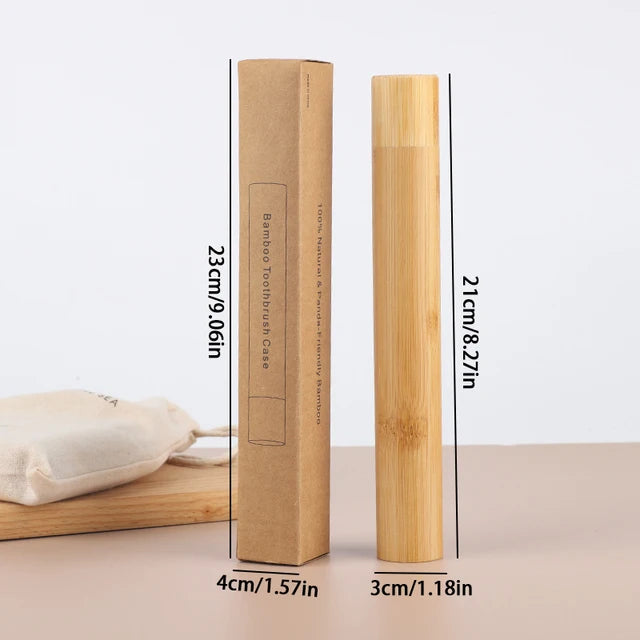 Eco Friendly Bamboo Toothbrush Soft Bristles