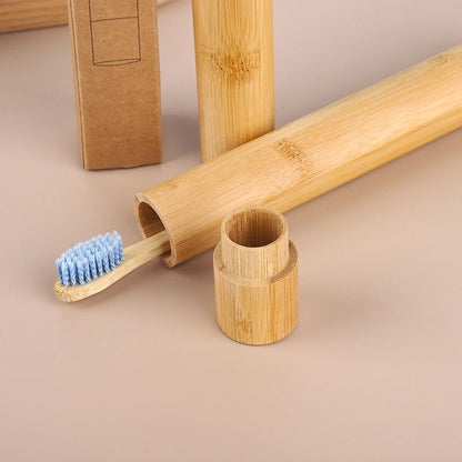 Eco Friendly Bamboo Toothbrush Soft Bristles