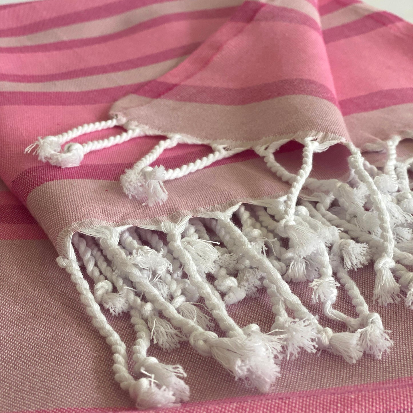 Samara Sustainable Turkish Towel Pink-4