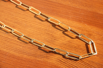 Paperclip Chain Necklace