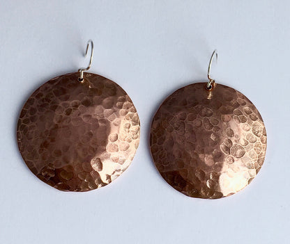 Full Moon Drop Earrings