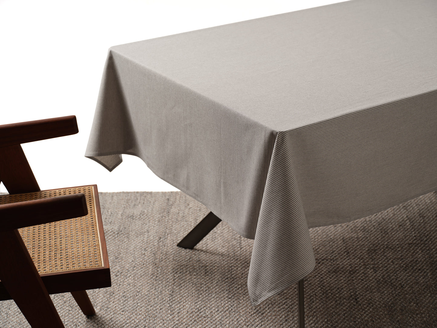 Cotton Tablecloth, Cloth Table Cover Great for Outdoor & Indoor-3