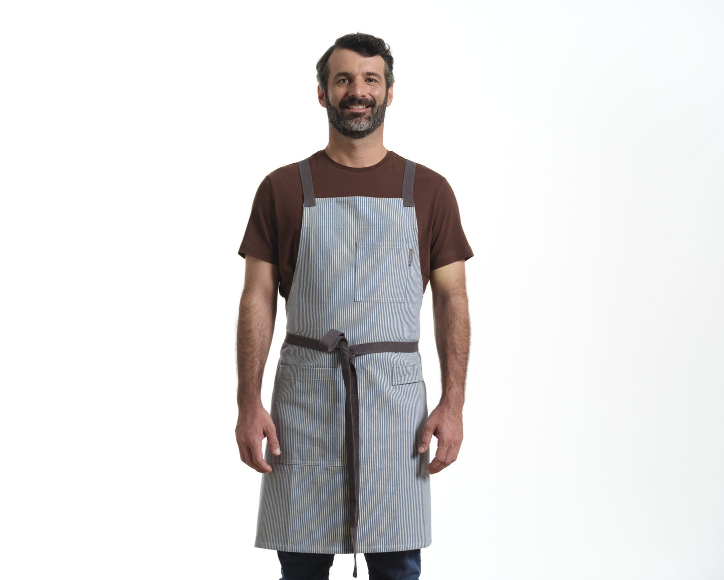 Crossback Apron with Pockets, Gardening Apron and Serving Aprons-8