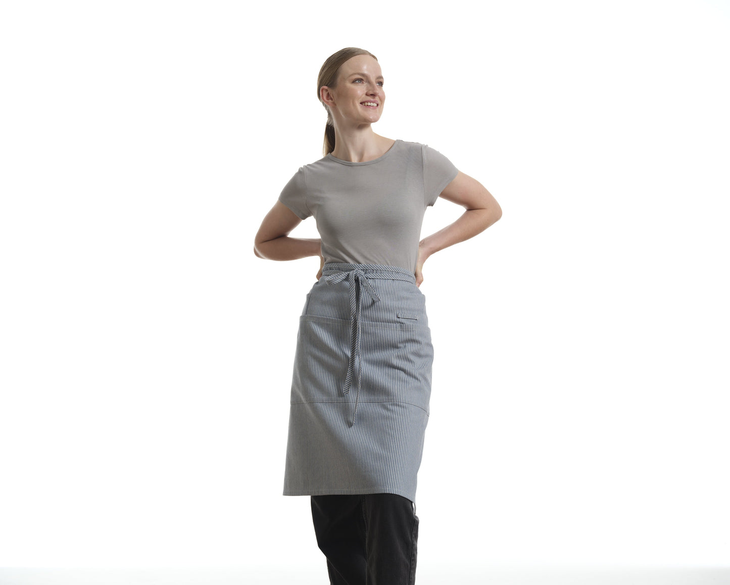 Bistro Apron with Pockets, Cotton Apron for Kitchen & Restaurant-8