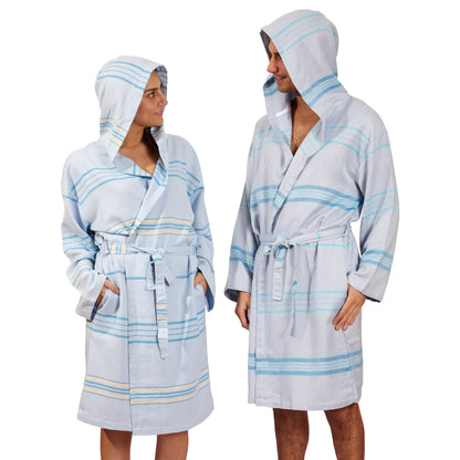 Antalya Unisex Bathrobe - Beige-2