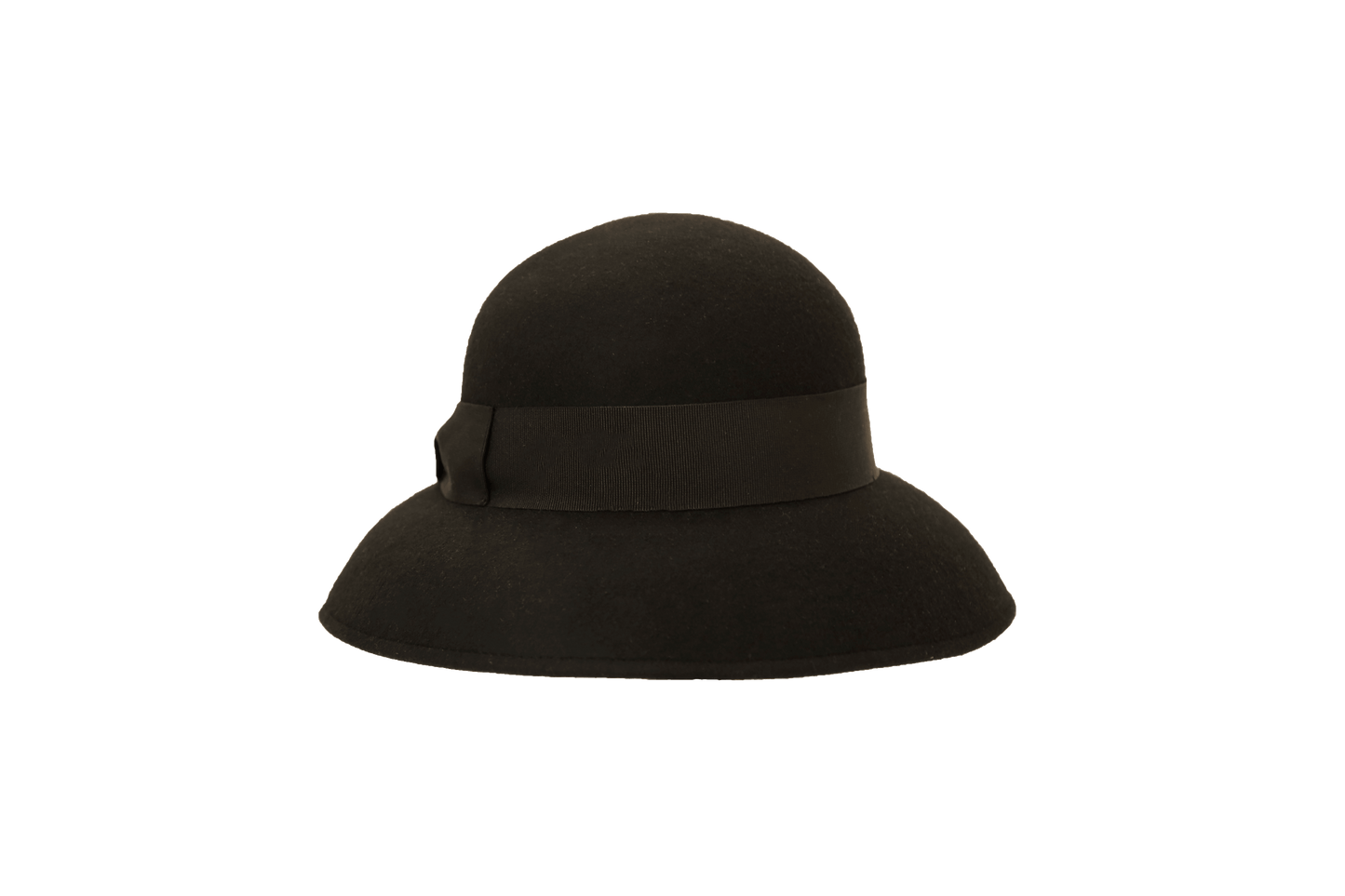 Sombrero cloche negro