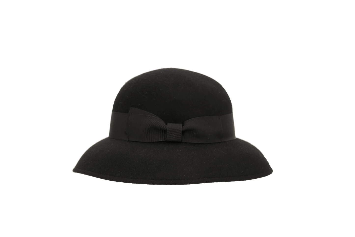 Sombrero cloche negro