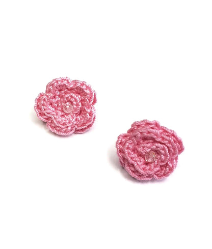 Rose Stud Earrings-0