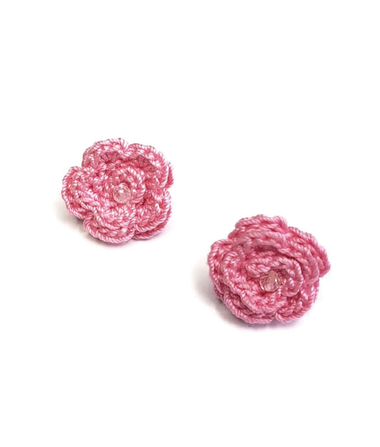 Rose Stud Earrings-0