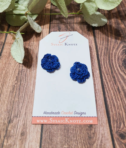 Rose Stud Earrings-2