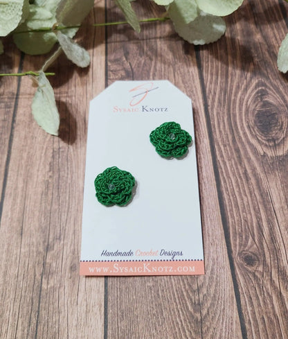 Rose Stud Earrings-8