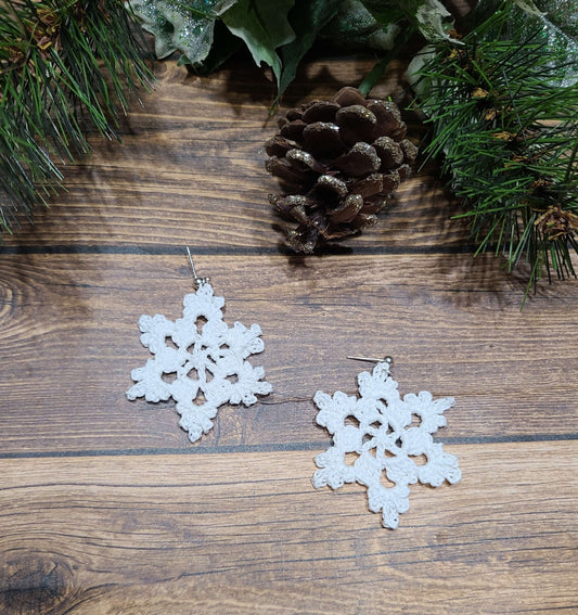 Snow Flake Earrings-0