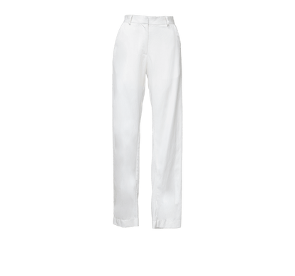 White Tailoring Slim Pants