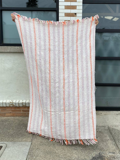 Sundream Just Peachy - Sustainable Recycled Throw Blanket