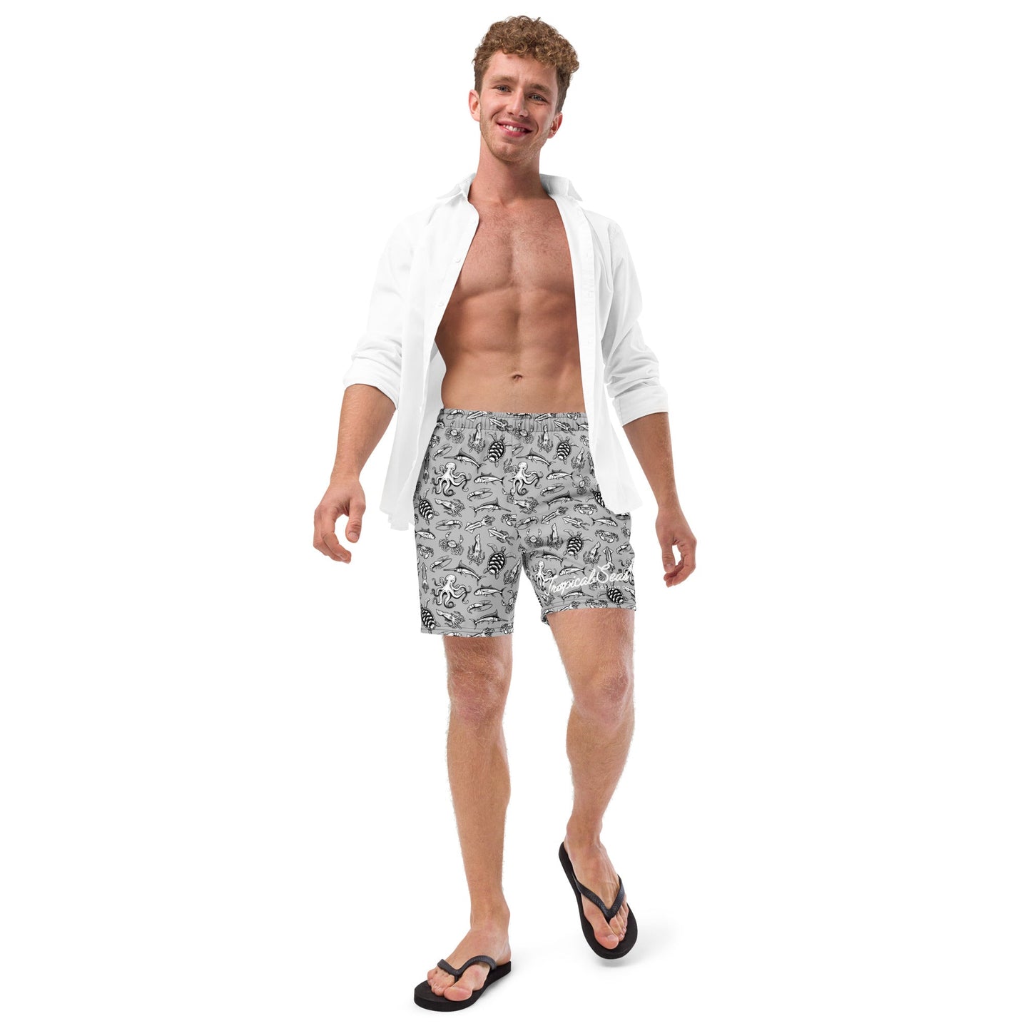 Men's Eco Night Dive Swim Trunks