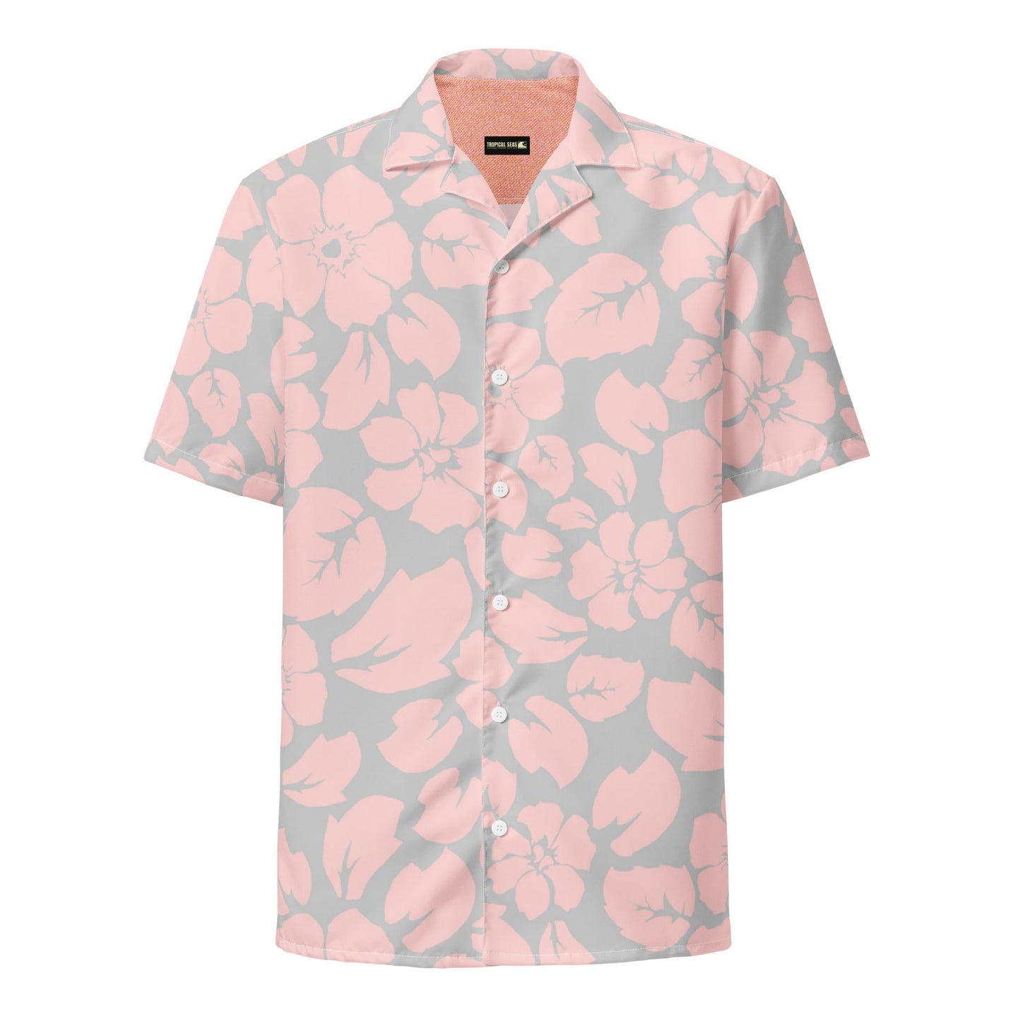 Camisa hawaiana con botones y estampado floral Magma