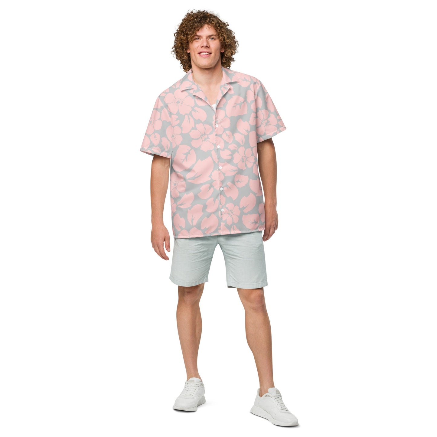 TROPICAL SEAS CLOTHING Magma Floral button down Hawaiian shirt