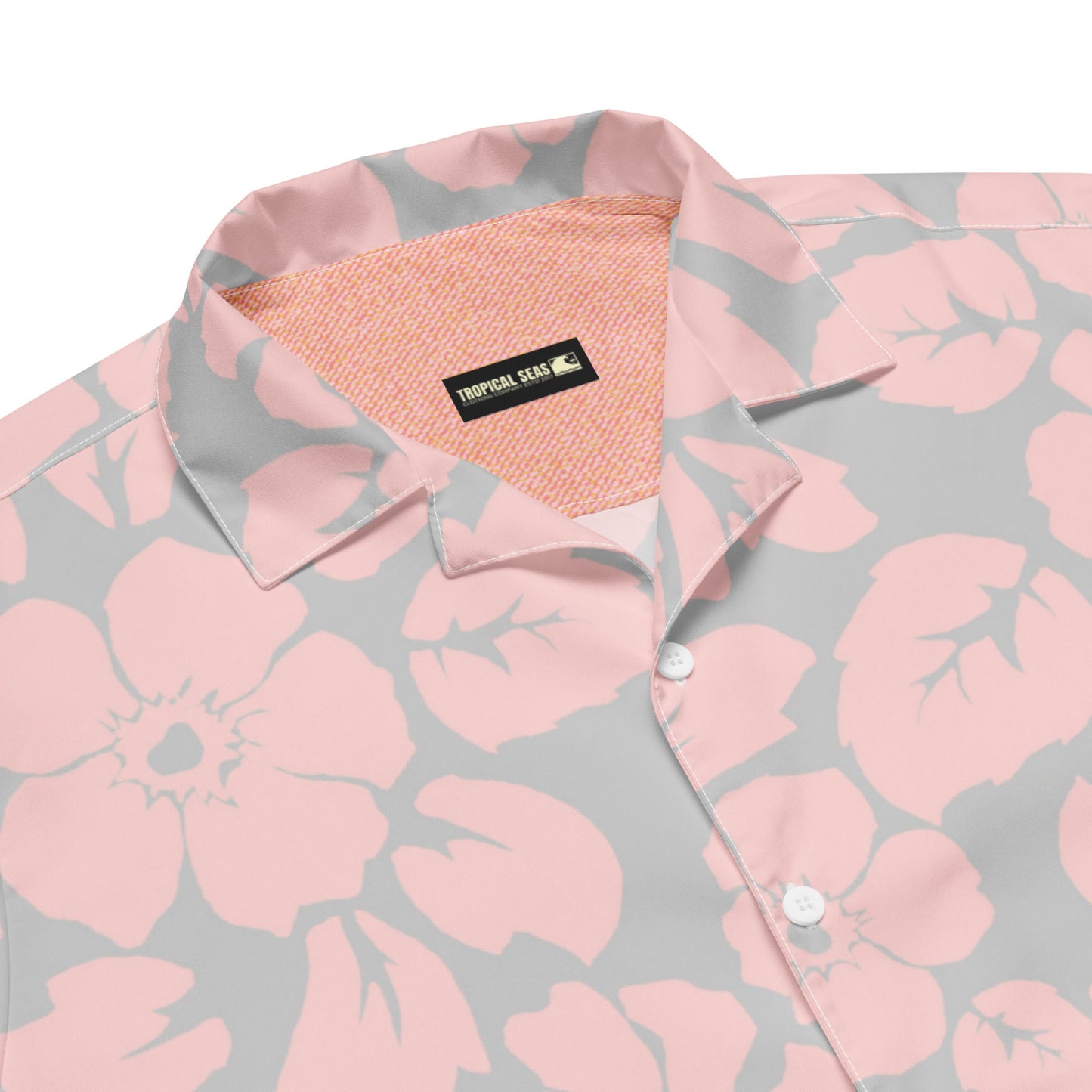 Camisa hawaiana con botones y estampado floral Magma