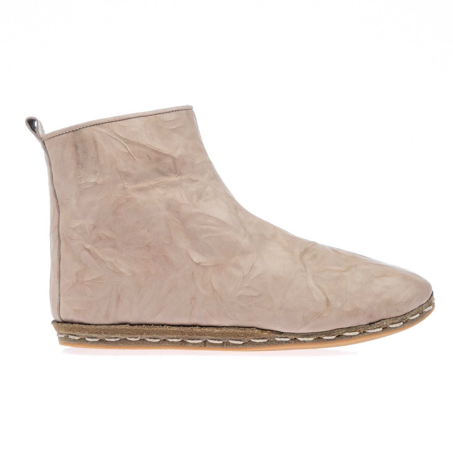 Botas beige de mujer