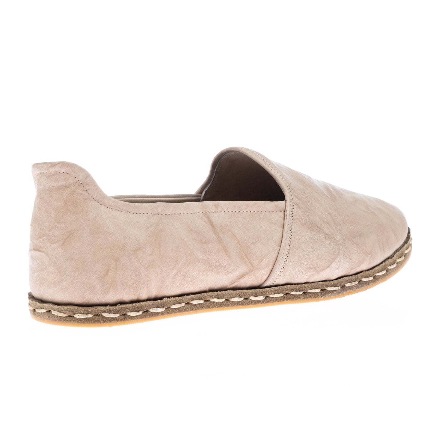 Zapatos sin cordones color beige para mujer