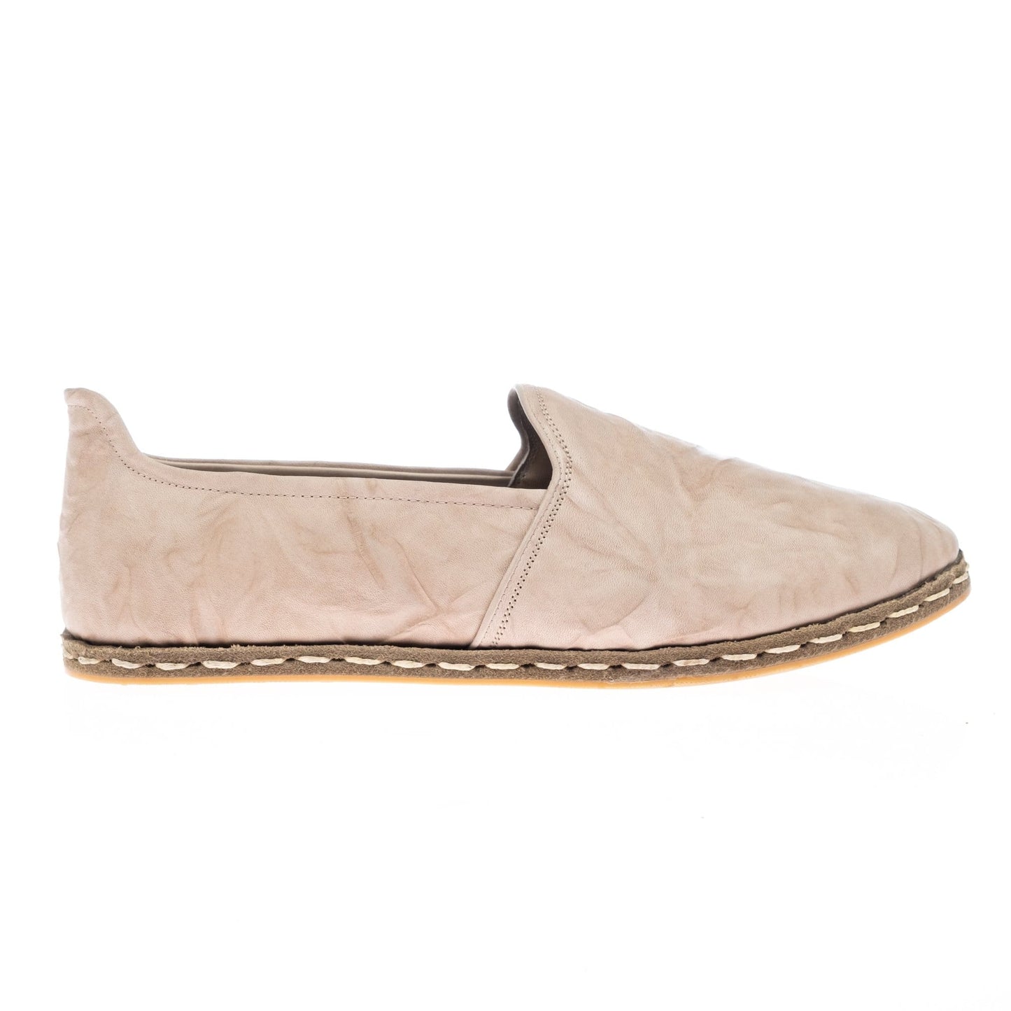 Zapatos sin cordones color beige para mujer