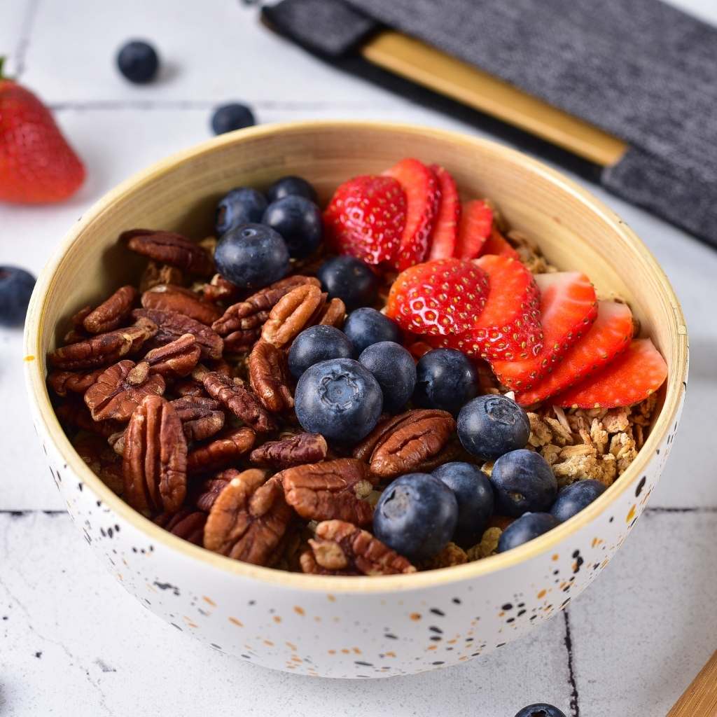 Bamboo Snack & Dip Bowls (15cm Diameter)-3