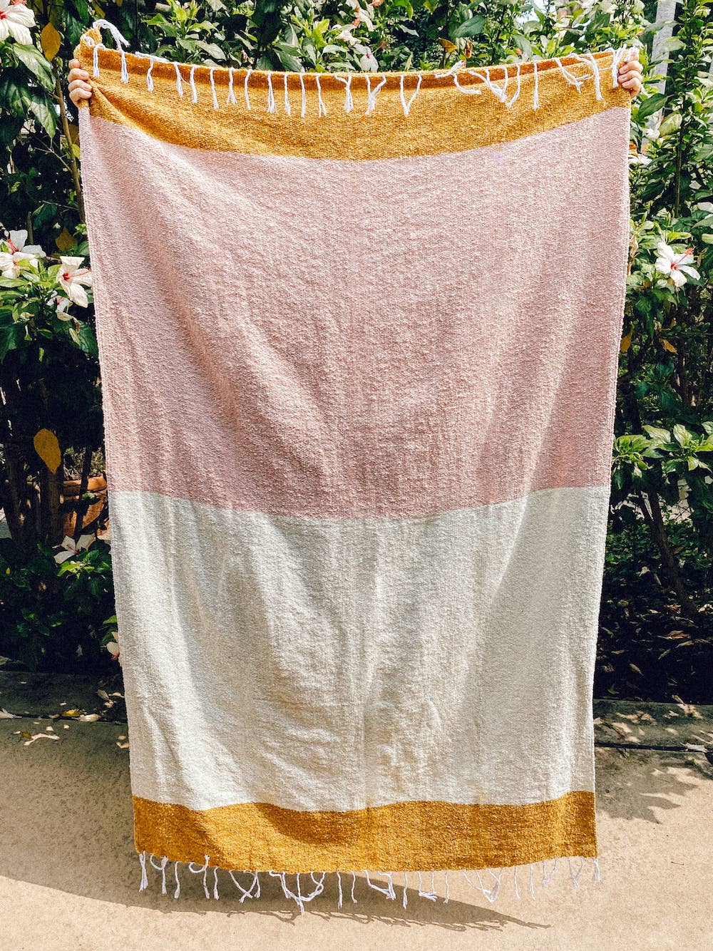 Sunrise - Sustainable Recycled Throw Blanket