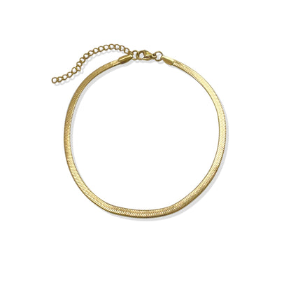 Becca Gold Snake Chain Anklet