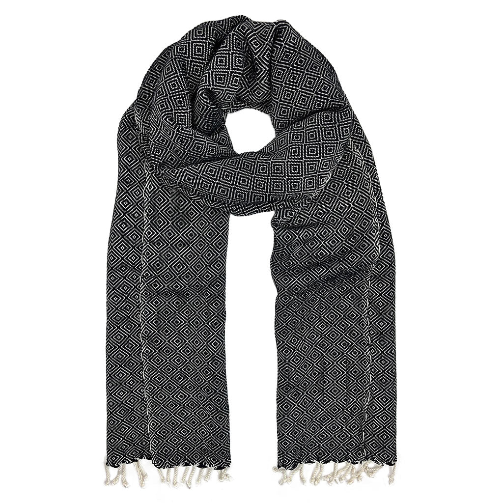 SLATE + SALT Organic Cotton Diamond Scarf