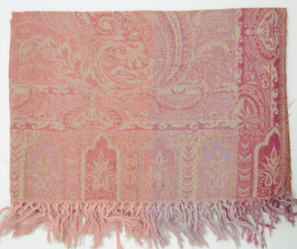 Handwoven Paisley Jamavar one of a kind limited edition designer Shawl-2