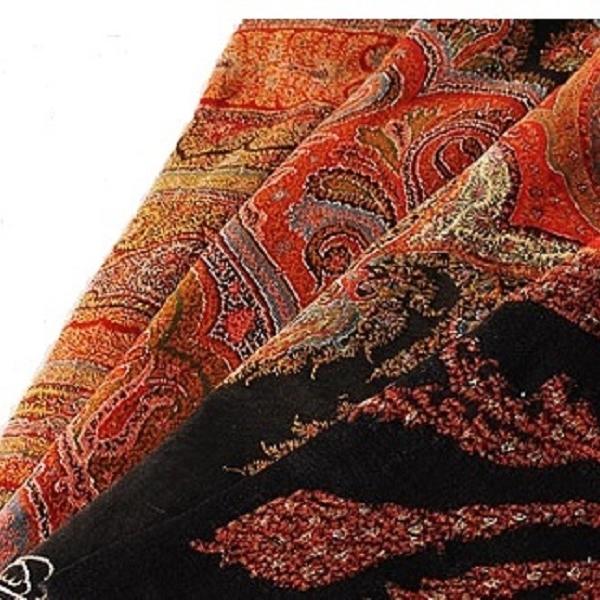 Handwoven Paisley Jamavar one of a kind limited edition designer Shawl-1