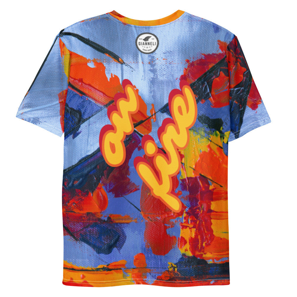 ON FIRE Men's t-shirt by Gianneli-1