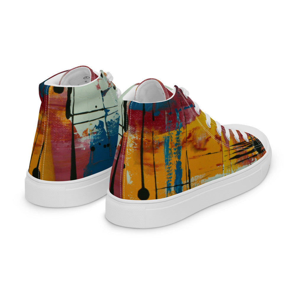 Gianneli Colours Handmade Women’s High Top Canvas-5