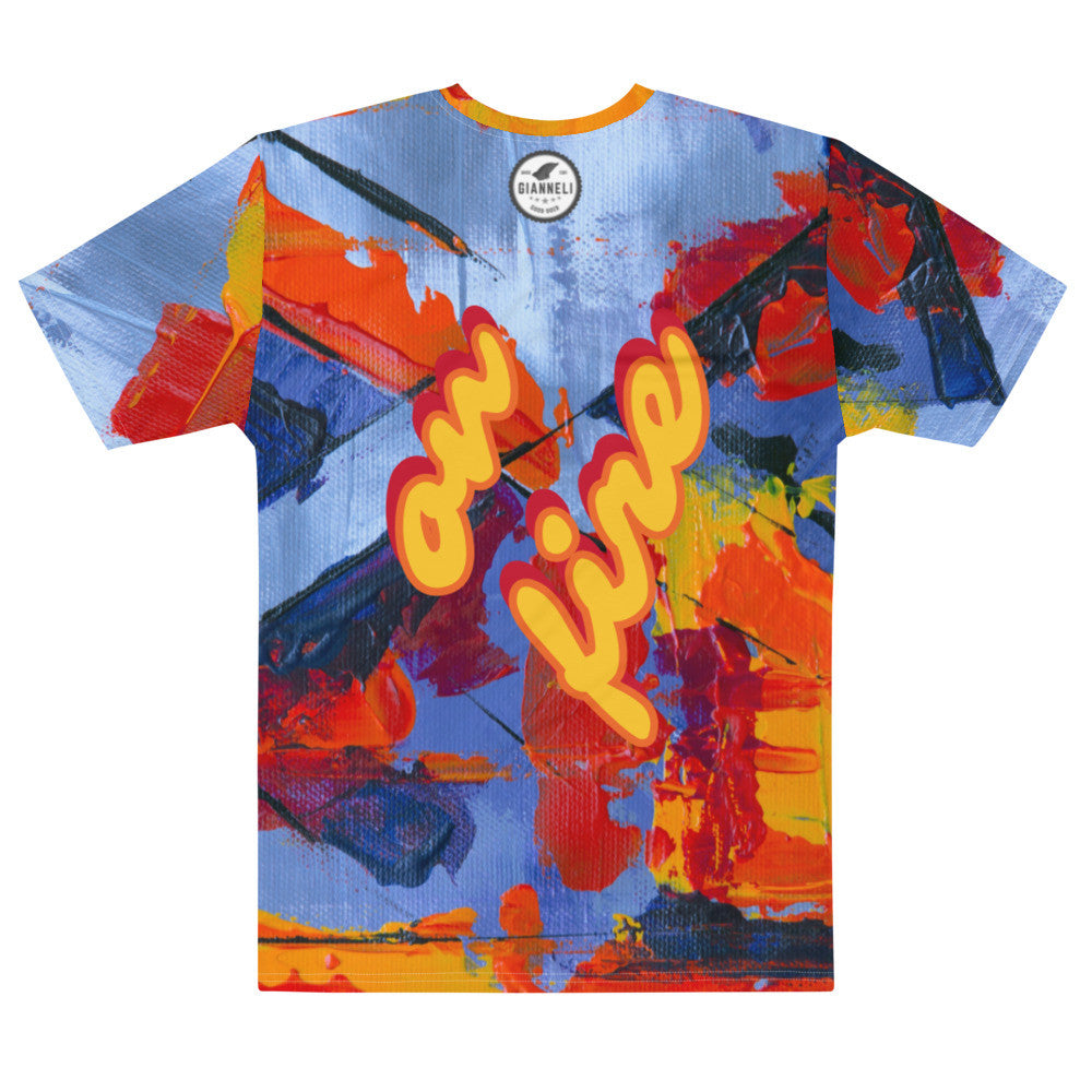 ON FIRE Men's t-shirt by Gianneli-3