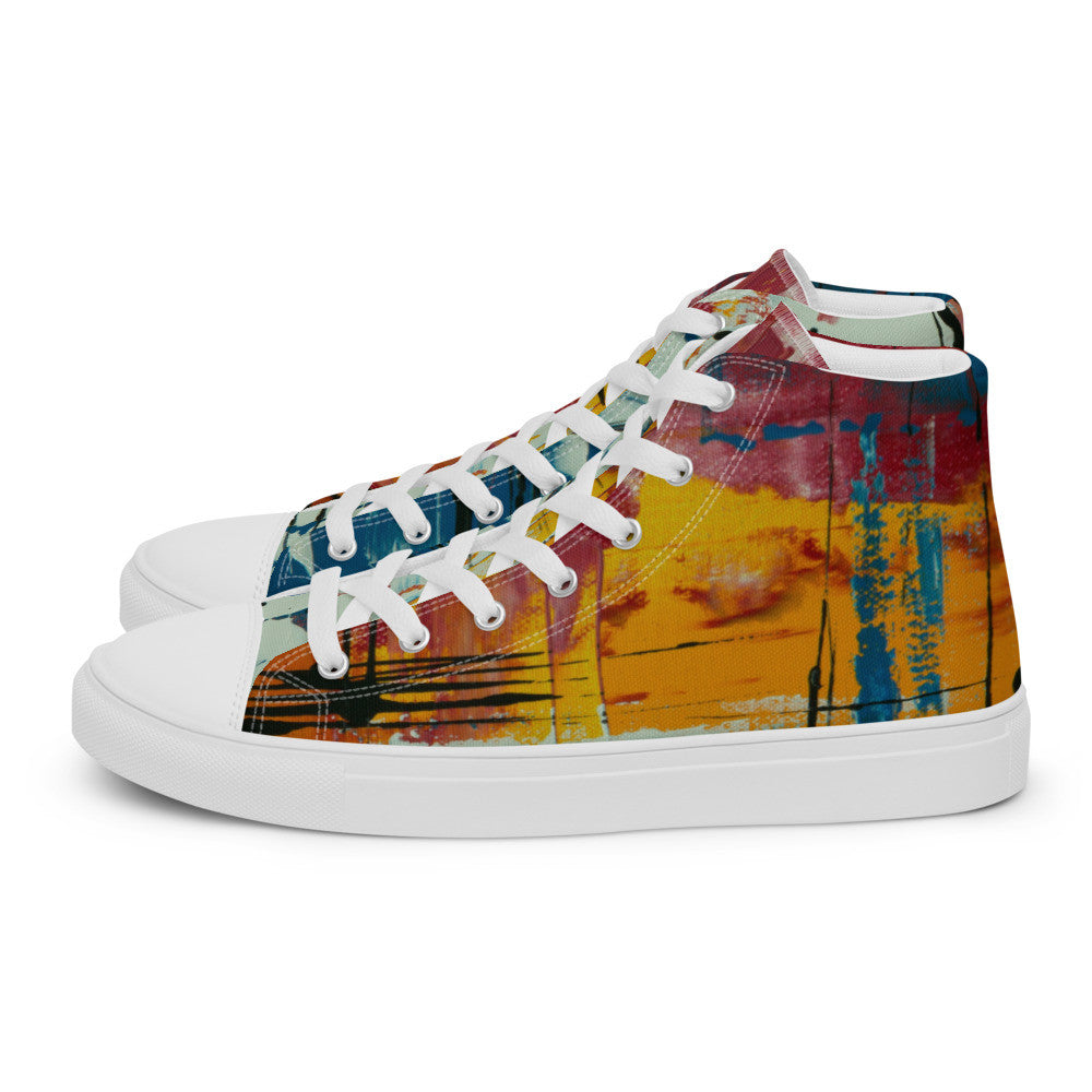 Gianneli Colours Handmade Women’s High Top Canvas-0