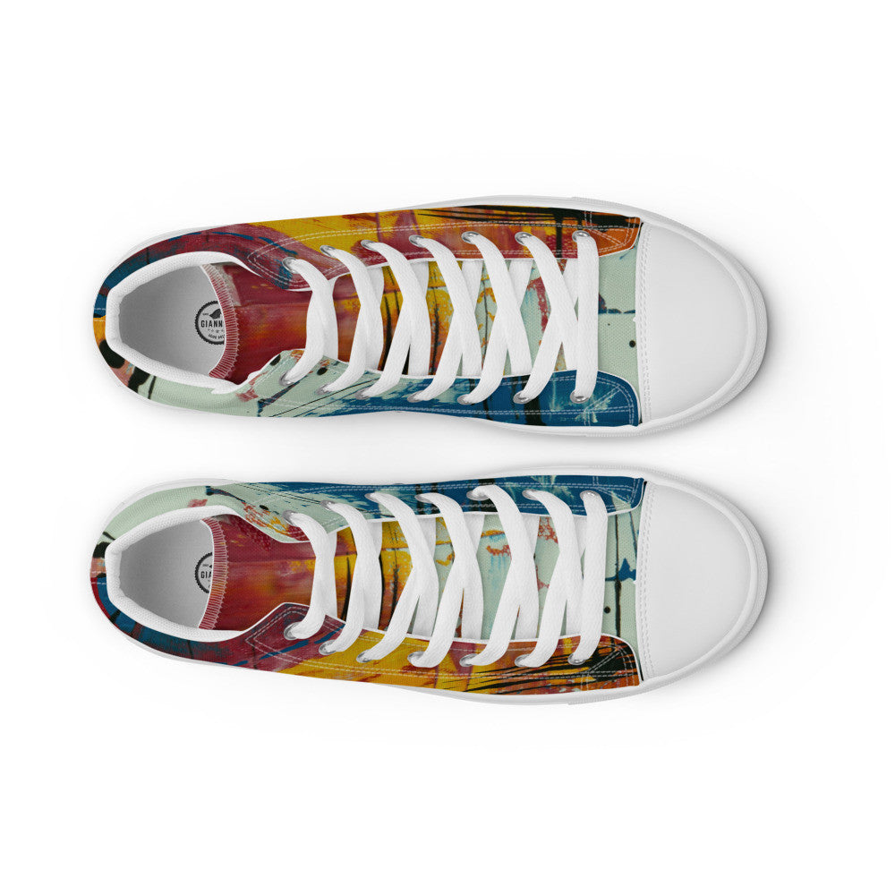 Gianneli Colours Handmade Women’s High Top Canvas-8