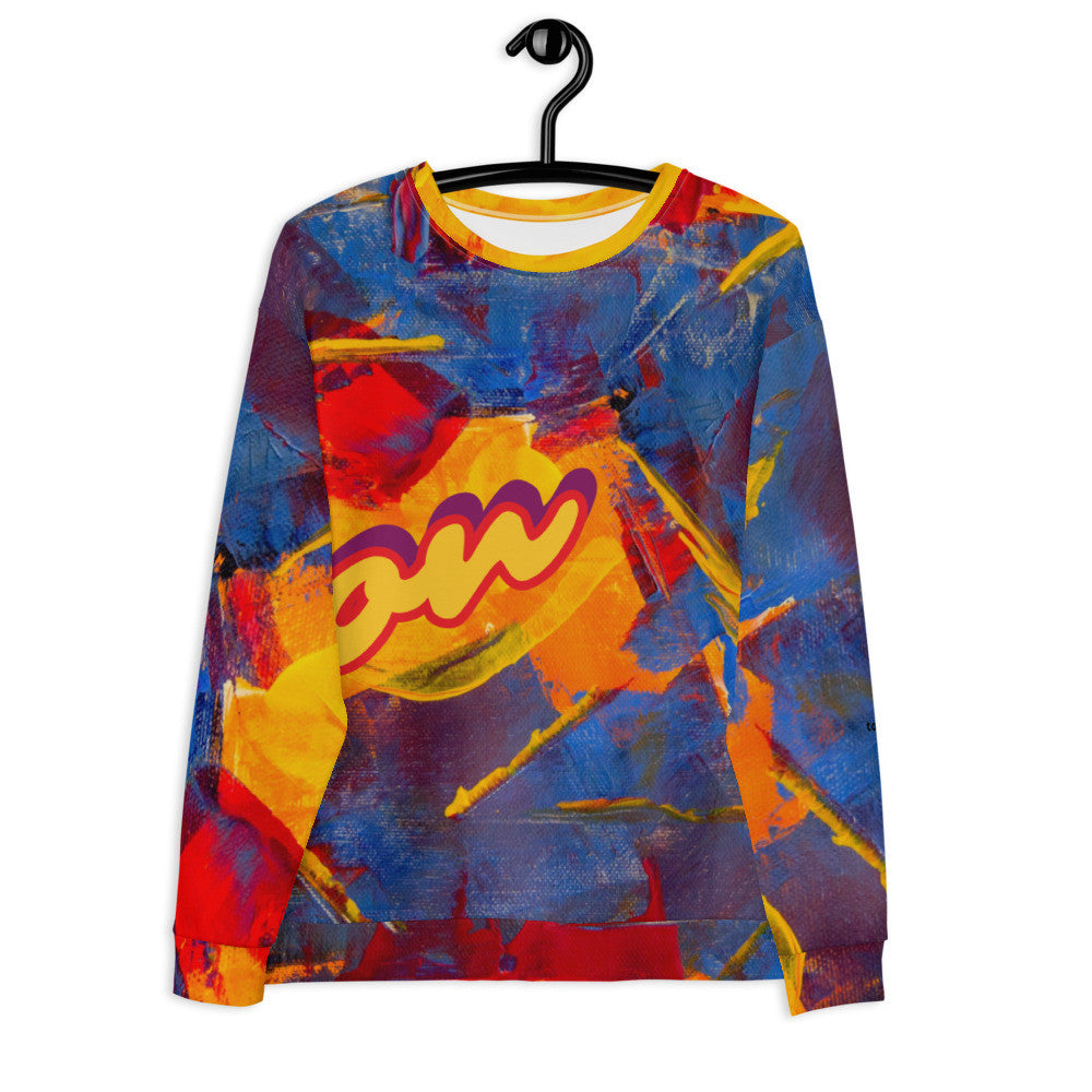 ON FIRE Unisex Sweatshirt by Gianneli-0