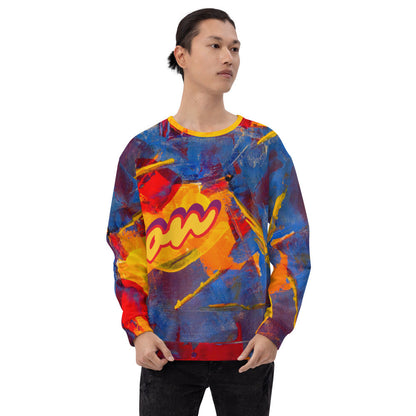 ON FIRE Unisex Sweatshirt by Gianneli-6