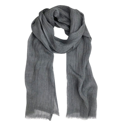 SLATE + SALT Gauze Linen Scarf