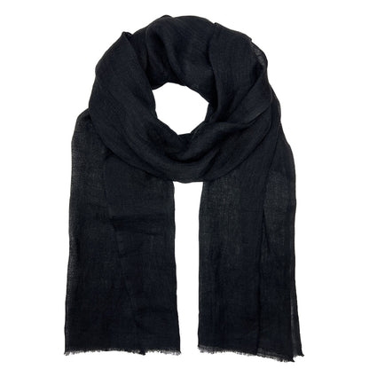 SLATE + SALT Gauze Linen Scarf