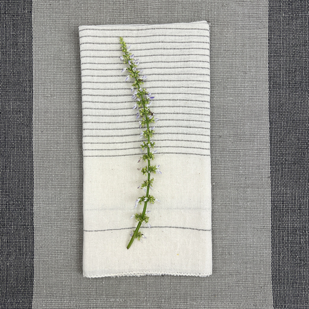 SLATE + SALT Hamptons Handloom Dinner Napkins