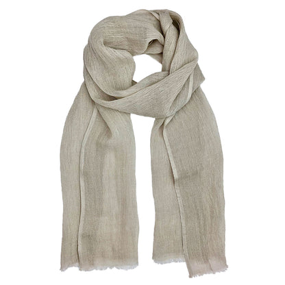 SLATE + SALT Gauze Linen Scarf