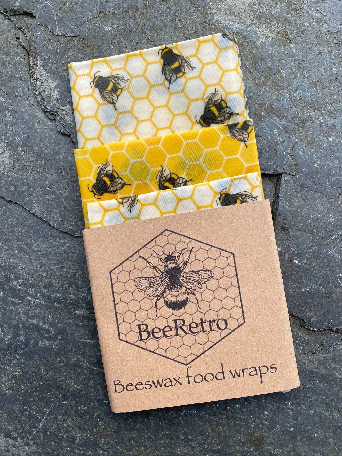 Yellow Bee Eco Friendly Beeswax Food Wraps-4