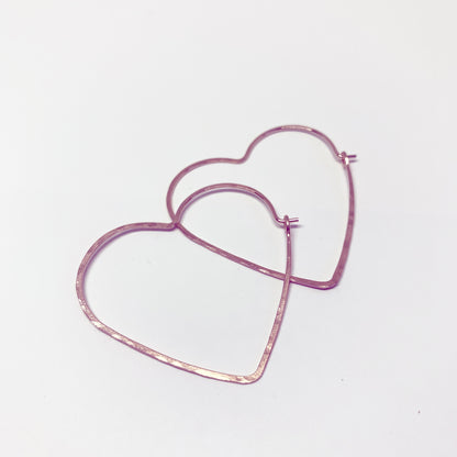 Heart Hoops - Size Large