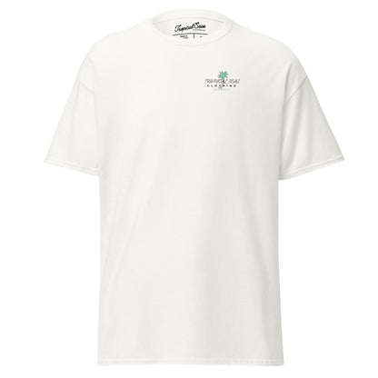 TROPICAL SEAS CLOTHING Men's Solo Palm Tree classic tee