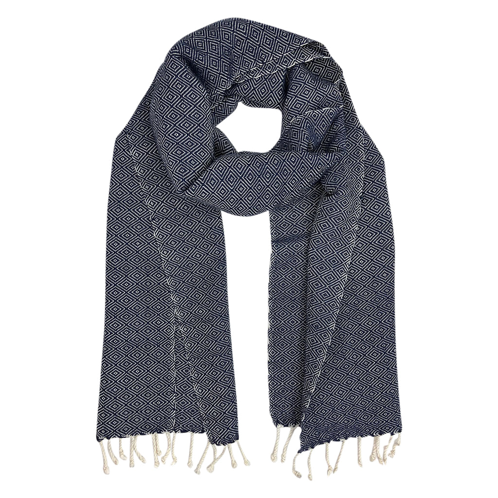 SLATE + SALT Organic Cotton Diamond Scarf